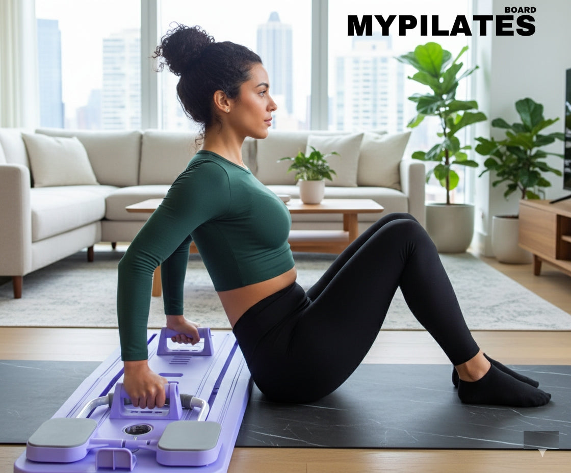 Foldable Pilates Reformer Board for Home