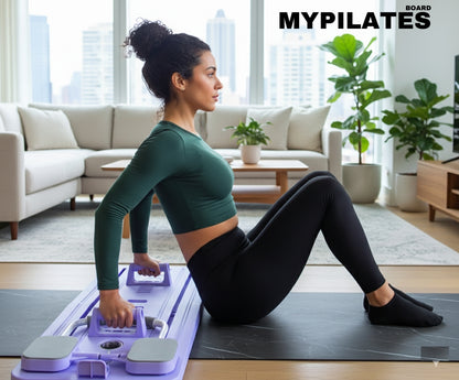 Foldable Pilates Reformer Board for Home