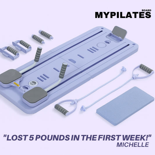 Foldable Pilates Reformer Board for Home